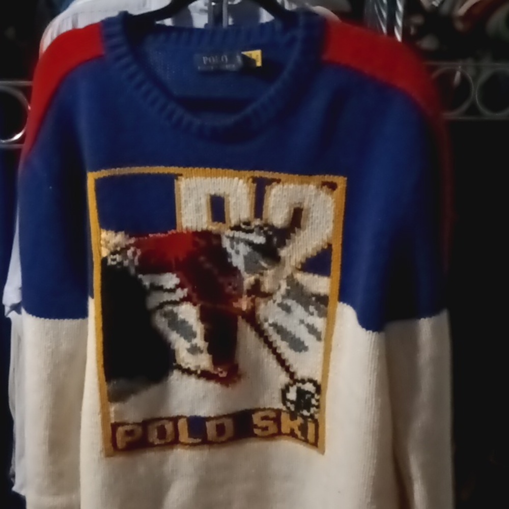 Polo ski sweater